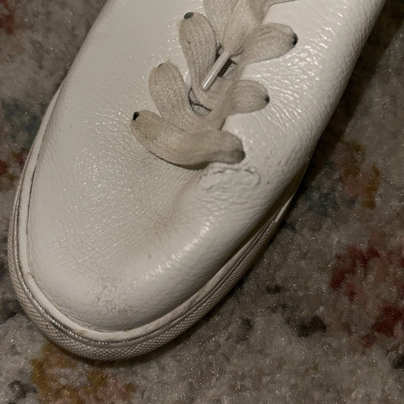 Sam Edelman women’s white leather poppy sneakers size 8.5 - Picture 7 of 7